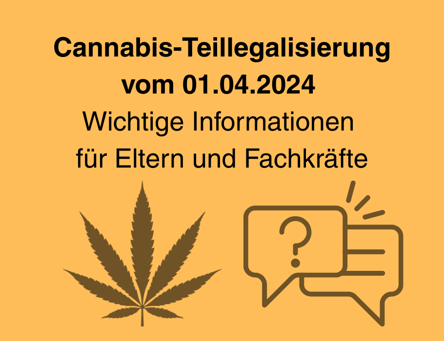 Cannabis-Teillegalisierung  Wichtige Informationen für Eltern und Fachkräfte