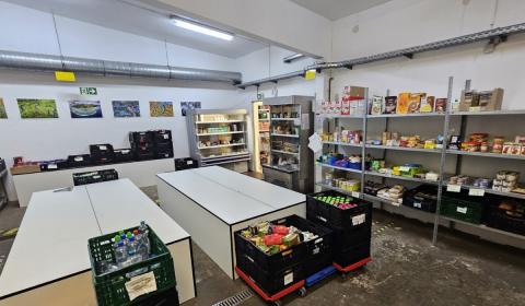 Raum mit Lebensmitteln